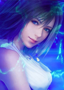 Yuna Final Fantasy X Portrait