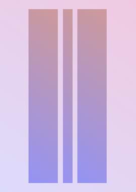 Abstract Gradient with Vertical Bars