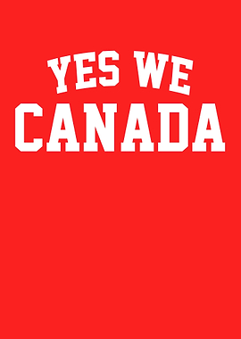 Yes We Canada Text Art