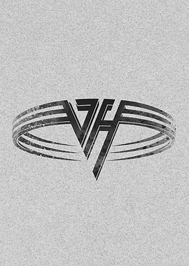 Van Halen Logo Black and White