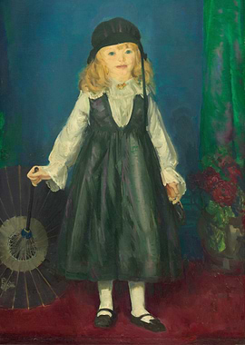 Portrait of a Girl with Parasol
