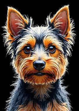 The Yorkie Stare