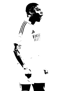 Mbappe Player Silhouette