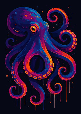 Colorful Octopus