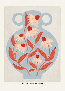 Floral Vase Collection.05 Art Print