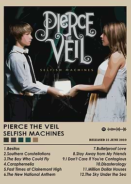 Pierce The Veil - Selfish Machines Album