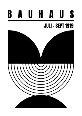 Bauhaus Exhibition Poster, 1919