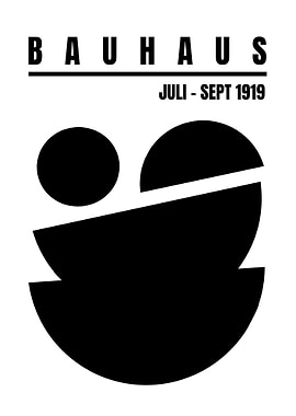 Bauhaus Exhibition Poster, 1919