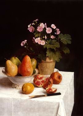 Still Life with Flowers and Fruit