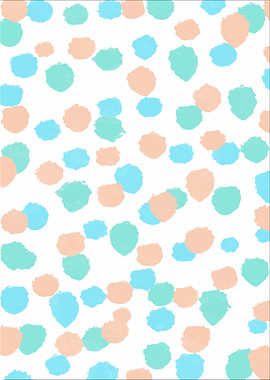 Pastel Polka Dot Pattern