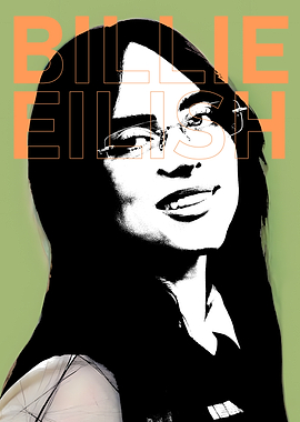 Billie Eilish Portrait Art