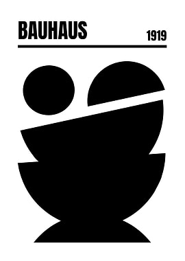 Bauhaus 1919 Abstract Geometric Art
