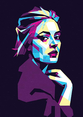 Adele Retro Art