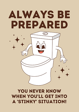 Funny Toilet Cartoon