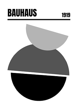 Bauhaus Geometric Art 1919