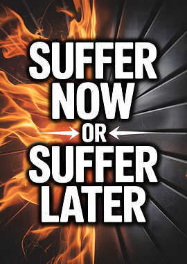 Suffer Now or Suffer Later