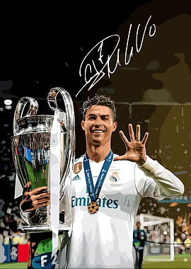 Cristiano Ronaldo Champions League Victory