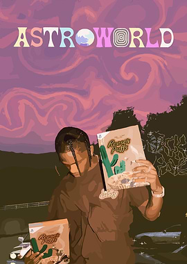 Travis Scott Astroworld Reese's Puffs