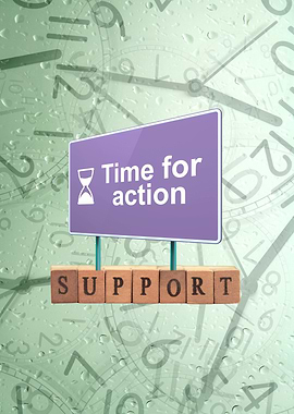 Time for action support concept