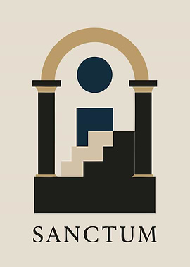 Sanctum Minimalist Logo Design
