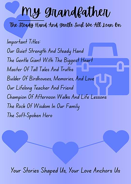 My Grandfather Tribute
