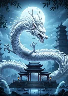 Dragon Asian Landscape