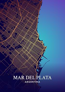 Mar del Plata Map