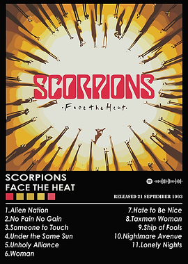 Scorpions - Face the Heat Album Cover