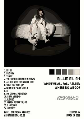 Billie Eilish Album Cover Art