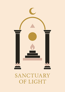 Sanctuary of Light Minimalist Art