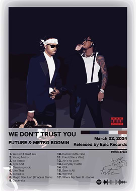 Future & Metro Boomin Album Cover