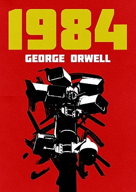 1984 George Orwell Poster