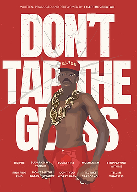 TYLER THE CREATOR Don't Tap The Glass Album Art