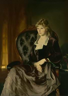 Portrait of a Woman in Chair