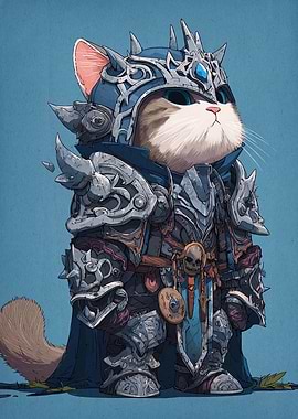 Armored Cat Warrior
