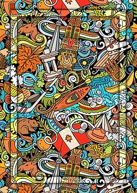 Canada Doodle Art