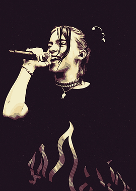 Billie Eilish singing