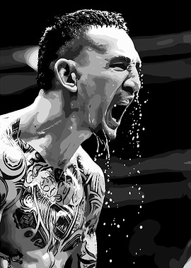 max holloway MMA Fighter Portrait