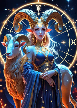 Aries Zodiac Sign Fantasy
