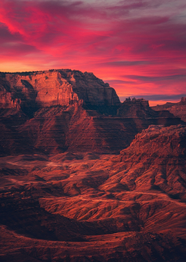 Red Rock Canyon at Sunset