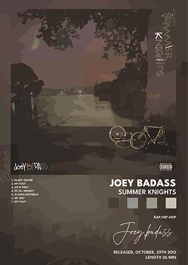 Joey Badass Summer Knights Album Art