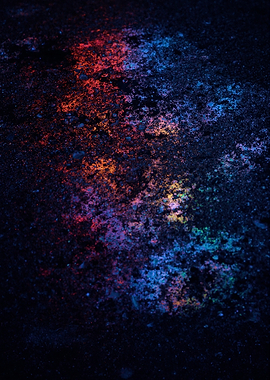 Colorful Abstract Dark Texture