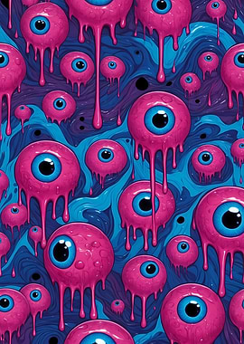 Melting Pink Eyeball Soup