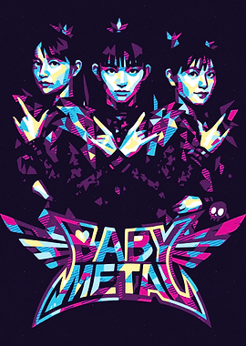 BabyMetal Pop Art Portrait