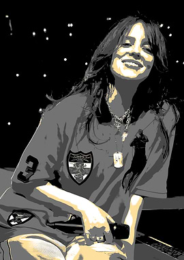 Billie Eilish Pop Art Portrait