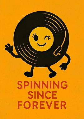 Spinning Since Forever Vinyl Record Character