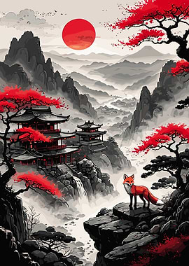 Red moon japan