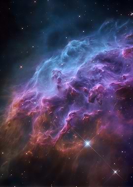 Nebula in Deep Space