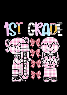 1st Grade Back to School Design