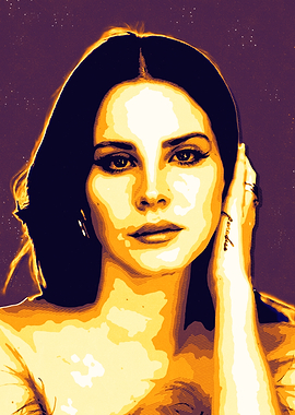 Lana Del Rey Portrait